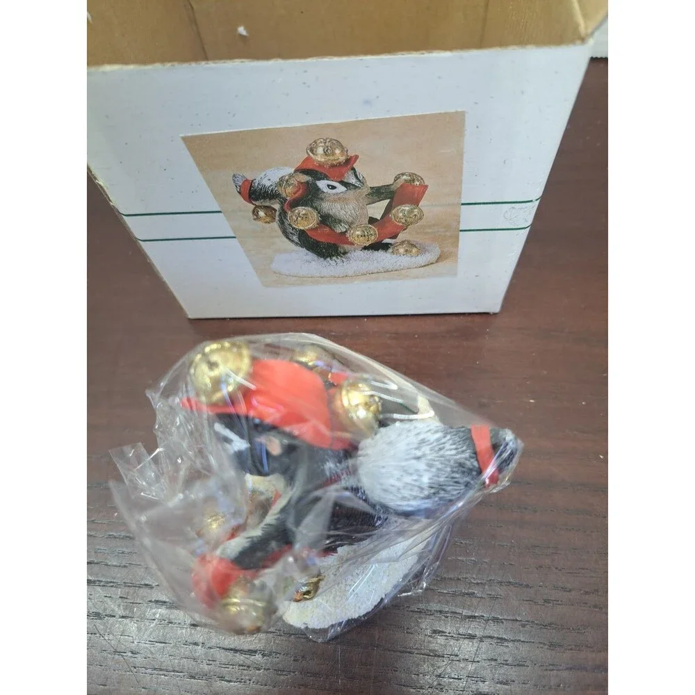 Charming Tails Jingle Bells Figurine
